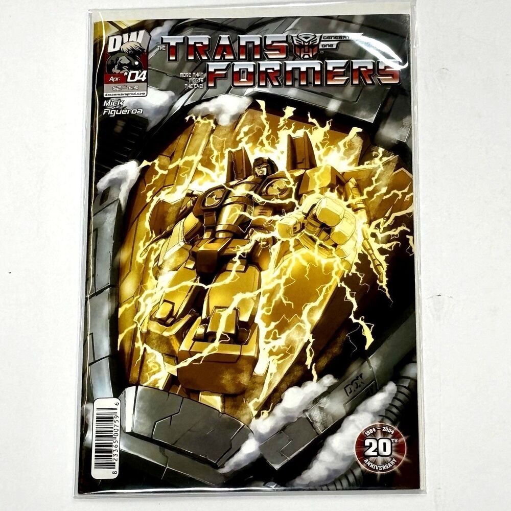 Transformers Generation One #4 Dreamwave Comics Book NM 2004